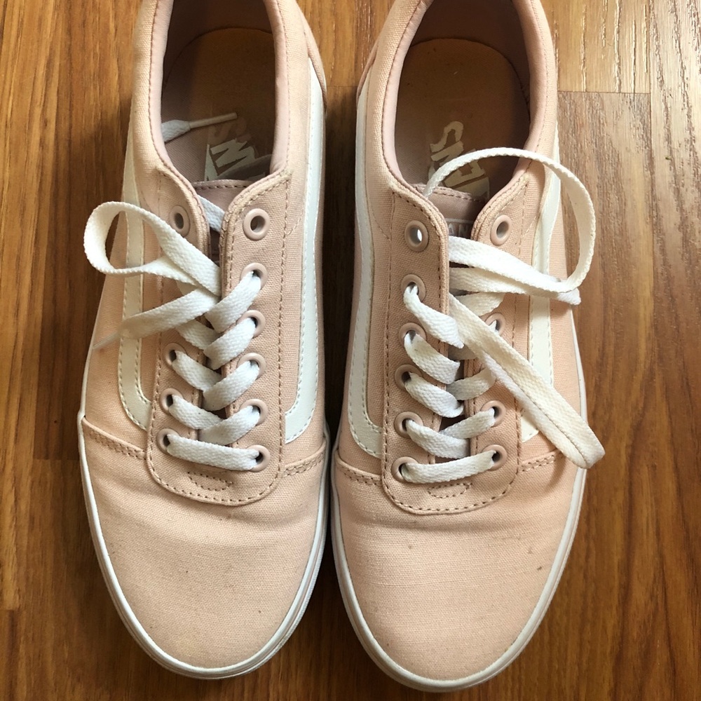 Baby pink vans
